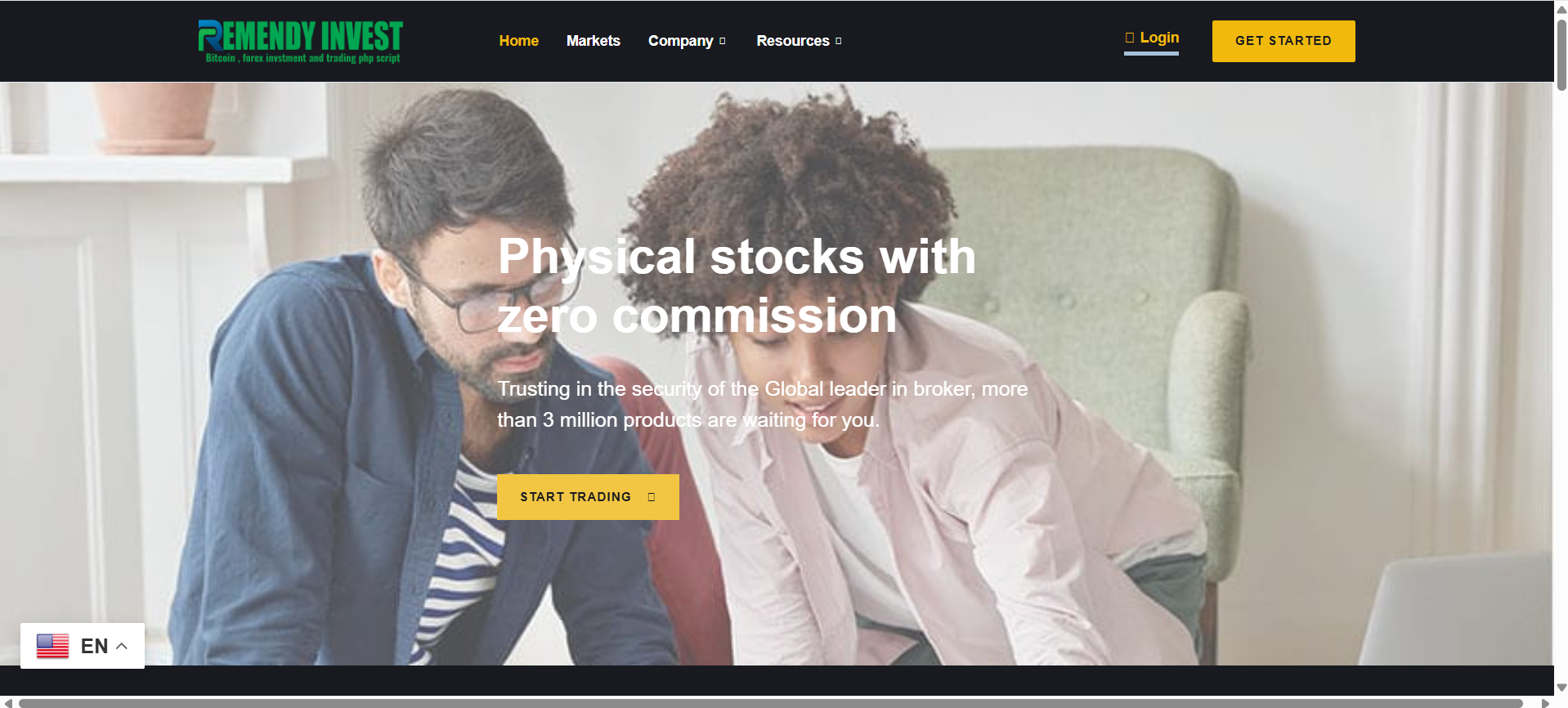 TradeXpro Trading Dashboard Kit